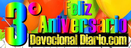 3 Aniversario de Devocional Diario